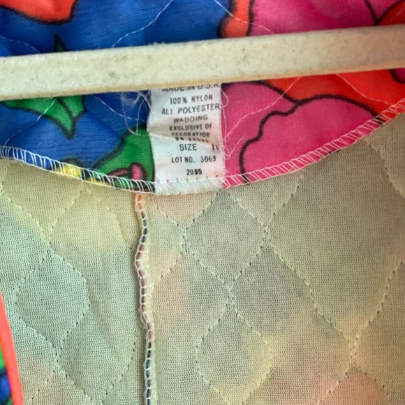 Vintage quilted colorful jumper - Picture 5 of 9